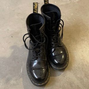 Glossy Dr. Martens